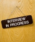 Interview in progress